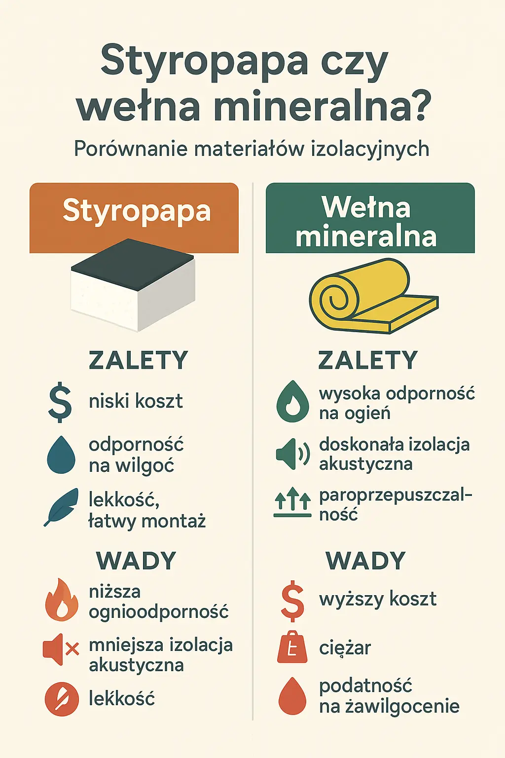 Styropapa czy wełna mineralna - blog